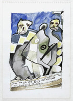 RdW T 010
<br/>
Verjaardagskaart voor Edy de Wilde
<br/>
<em>Lucebert (1924-1994)</em>